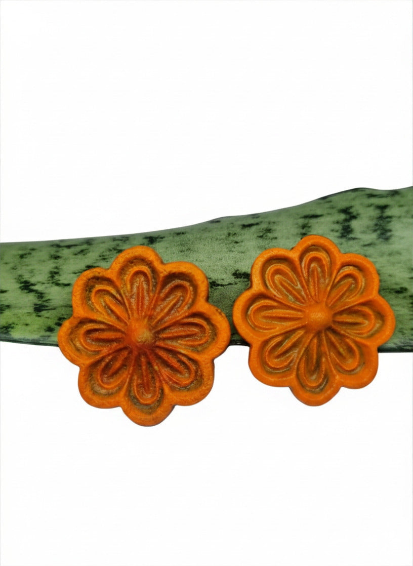 BRINCO FLOR DE AZULEJO