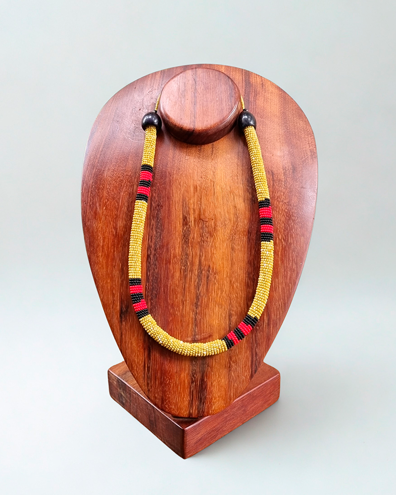 Colar Cobra Coral Miçanga