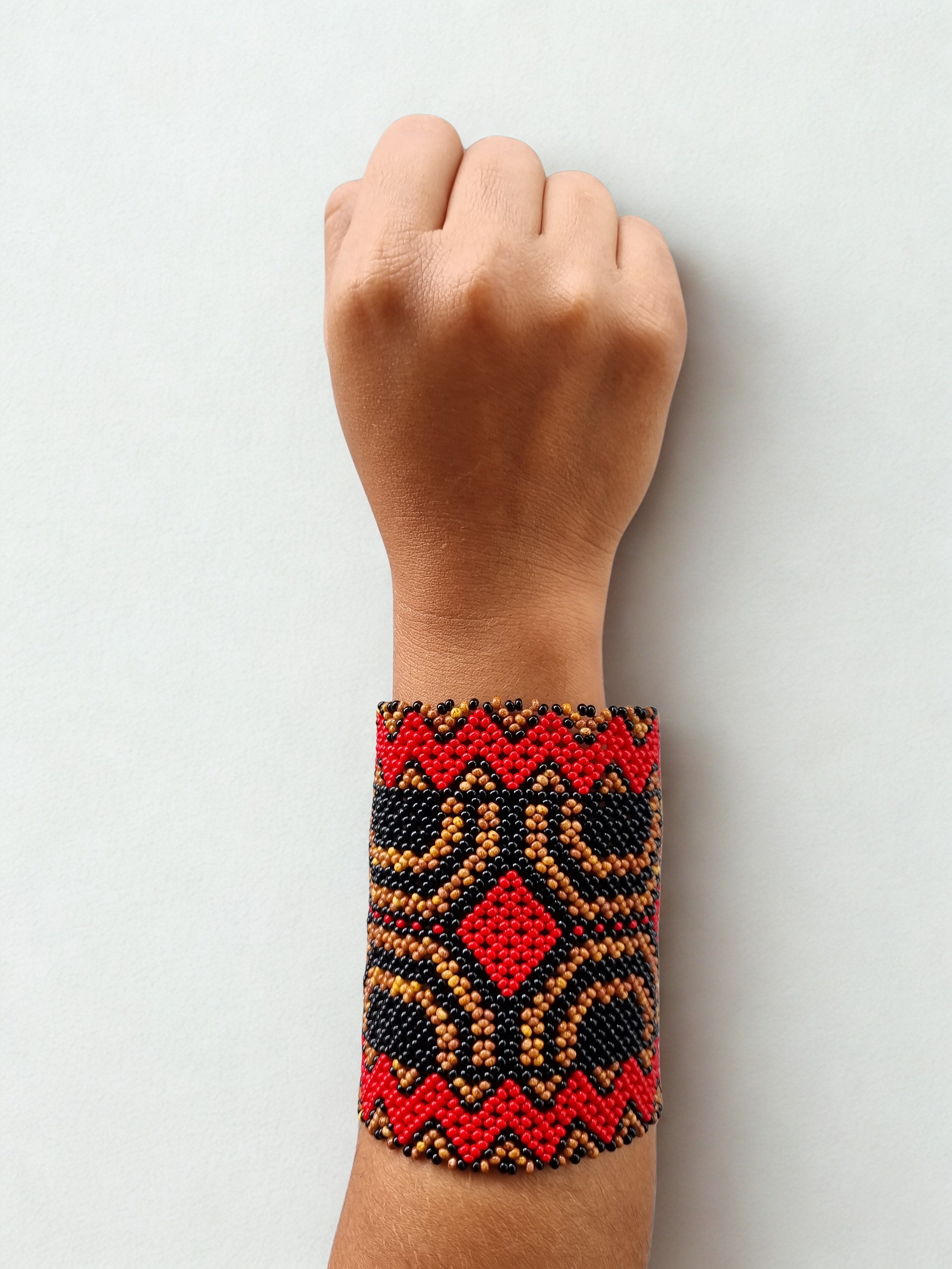 Pulseira de miçanga Kamayurá