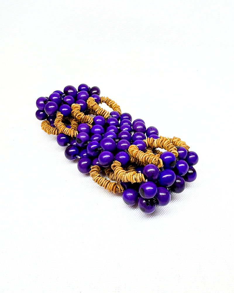 Pulseira com semente de açai e morototó